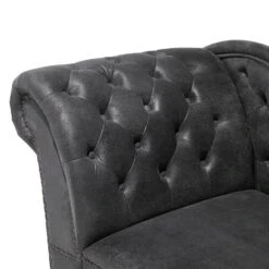 NIMES - Chaise Longue - Grijs - Linkerzijde - Kunstleer -Leenbakker Winkel ca3307b110734977af36c0e4b91f1c25