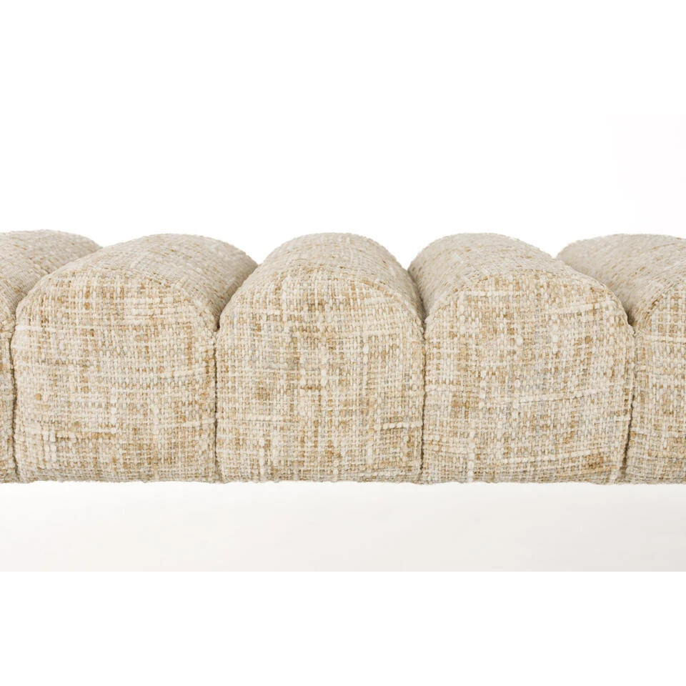 Housecraft Jethro Eettafelbank 160 Cm Beige 5 Housecraft Jethro Eettafelbank 160 Cm Beige - Afbeelding 5