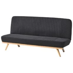 KALFAFELL - Slaapbank - Zwart - Polyester -Leenbakker Winkel cbaca5a3b594447c819556993b378bcc