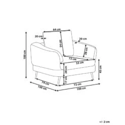KJAER - Fauteuil - Donkerbruin - Chenille -Leenbakker Winkel cdbcfa6587324df2a0df7bffa47ce945