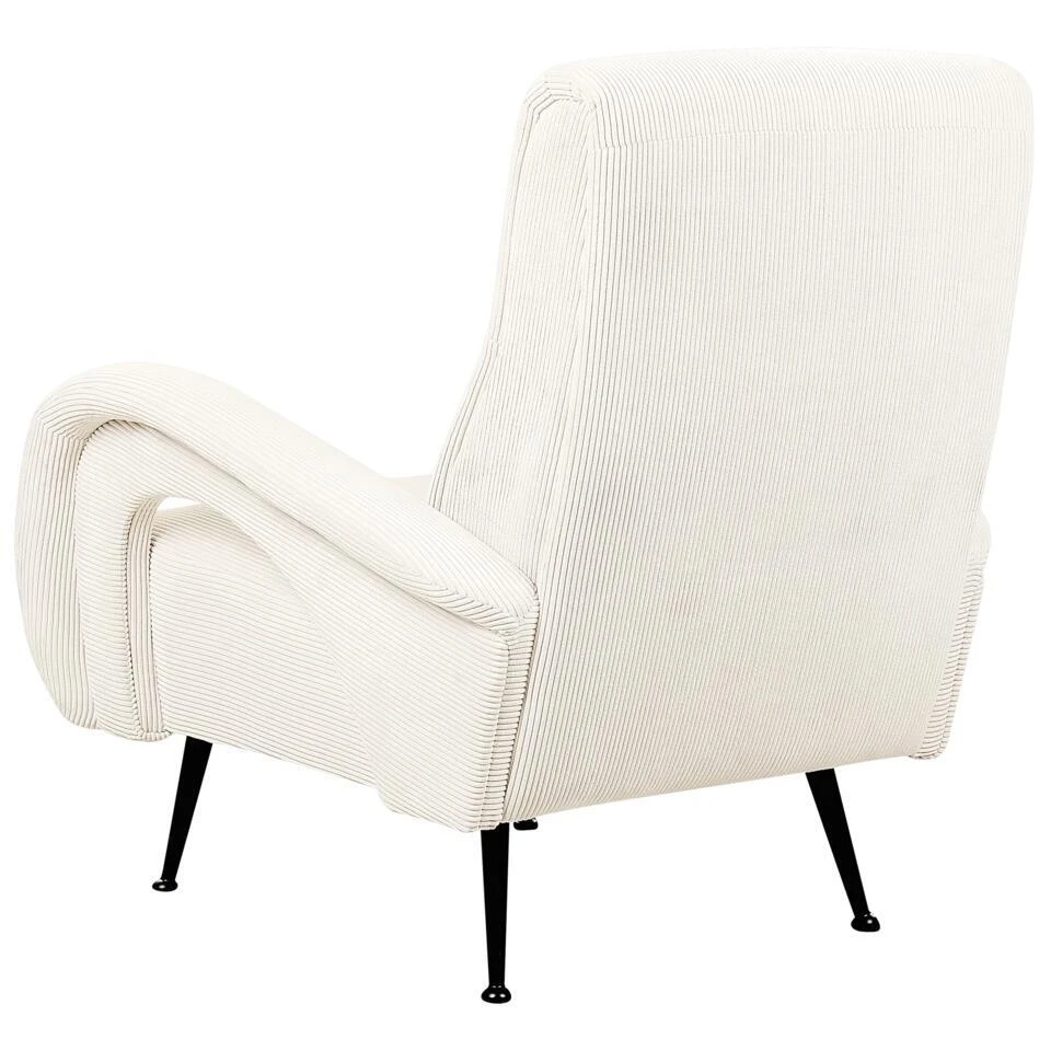 SVALOV - Fauteuil - Crème - Corduroy 7 SVALOV - Fauteuil - Crème - Corduroy - Afbeelding 7