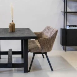 Eetkamerbank Rechthoek - Taupe Stof - 160x60x88cm - Taylor 7 Eetkamerbank Rechthoek - Taupe Stof - 160x60x88cm - Taylor -Leenbakker Winkel cf301d656ecc4304a82fec21c3ea2734