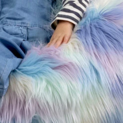 Icon Kinderzitzakken - Zitzak Van Imitatiebont - Unicorn -Leenbakker Winkel d0d534230cef4529a8d03ae922e20a73