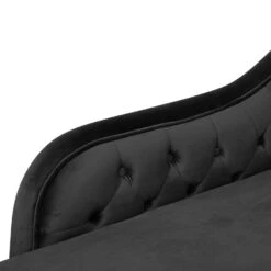 NIMES - Chaise Longue - Zwart - Rechterzijde - Fluweel -Leenbakker Winkel d11bd17f0e0045df90509b1e9faba5dc