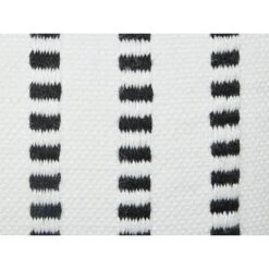 GAJAN - Buitenpoef - Zwart/Wit - 50 X 50 X 30 Cm - Synthetisch -Leenbakker Winkel d1383b7c2da545f8bf8b437f22eee25d