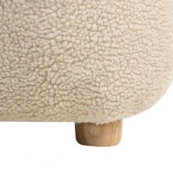 LULEA - Kinderstoel - Lichtbeige - Bouclé -Leenbakker Winkel d15a6d6363bf49758866e3f3bf2be9e8