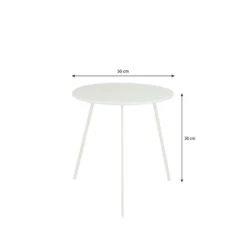 Mica Decorations Seatle Bijzettafel Buiten - H50 X Ø50 Cm - Metaal 9 Mica Decorations Seatle Bijzettafel Buiten - H50 X Ø50 Cm - Metaal -Leenbakker Winkel d1f6cf57fa5e4a2bbf192c8ea91f6d0a