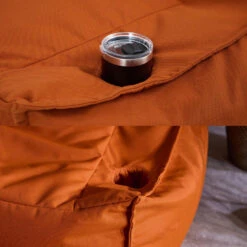 Icon Zitzak En Poef Alto - Zitzak Fauteuil Buiten - Oranje -Leenbakker Winkel d217b678f9514042bffb193f1d353411