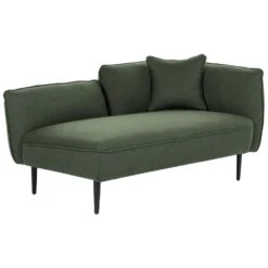 CHEVANNES - Chaise Longue - Groen - Polyester -Leenbakker Winkel d25b853d5daf4440ad690ba3e9399653