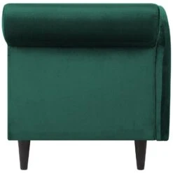 LUIRO - Chaise Longue - Groen - Rechterzijde - Fluweel -Leenbakker Winkel d421f40d12794524abdde1ee24550d51