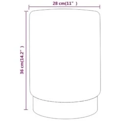 VidaXL - Kruk - Bruin - Stof -Leenbakker Winkel d4a36af6f22940e892f09390c27dbb9d