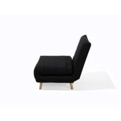 Beliani Slaapbank - SETTEN Zwart Polyester -Leenbakker Winkel d4cb48caee484d0caa7efcc731137a76