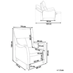 ROYSTON - TV-fauteuil - Bruin - Kunstleer 16 ROYSTON - TV-fauteuil - Bruin - Kunstleer -Leenbakker Winkel d4f281a97e6145f997812afc56710fd1