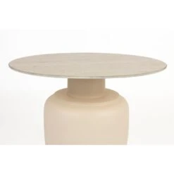 Housecraft Karula Bijzettafel Travetin-Look 60x60 Cm Hoog Beige -Leenbakker Winkel d693aa01d77c45e1b25aa52a3b69b684