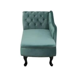 NIMES - Chaise Longue - Mintgroen - Linkerzijde - Fluweel 18 NIMES - Chaise Longue - Mintgroen - Linkerzijde - Fluweel -Leenbakker Winkel dad2447753d04cf4a01105f319034049