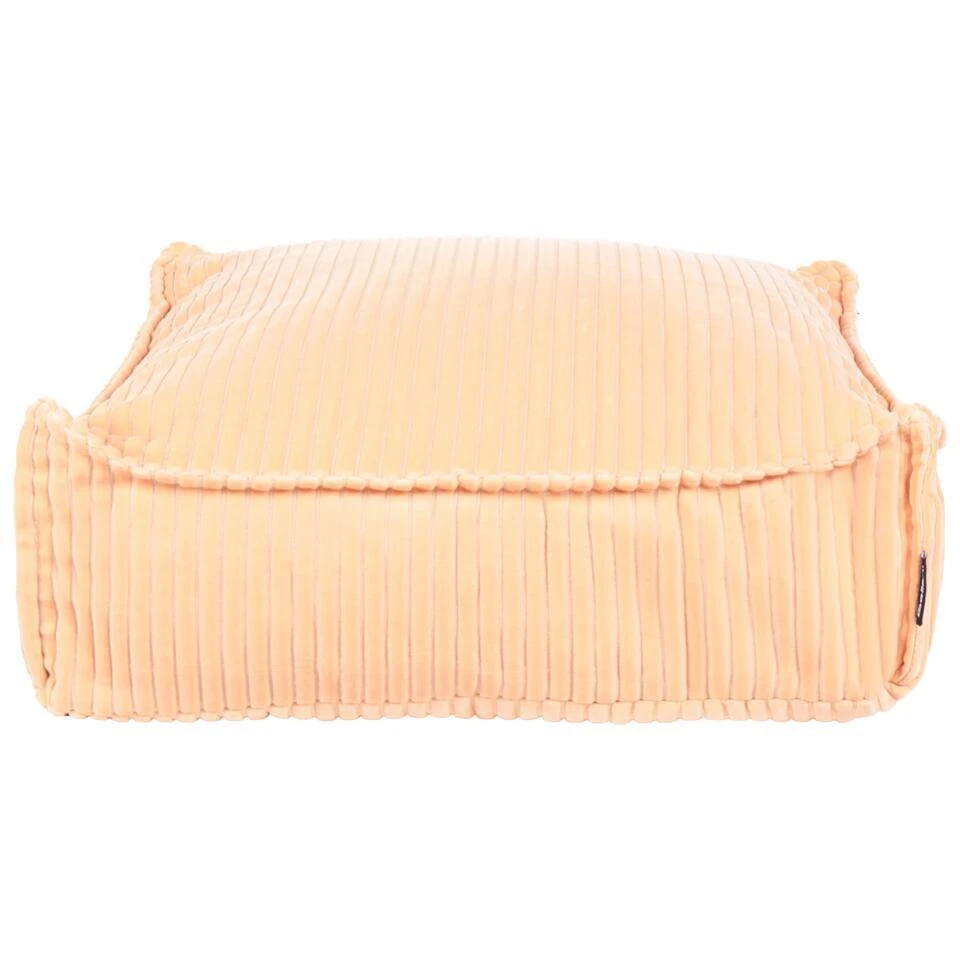 ALLOZAI - Vloerkussen - Perzik - Fluweel 5 ALLOZAI - Vloerkussen - Perzik - Fluweel - Afbeelding 5