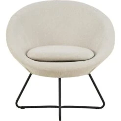Fauteuil Beige Stof - Zithoogte 47cm - Eva -Leenbakker Winkel ddf86afa48f24aeea9f4239b9d0f81ea