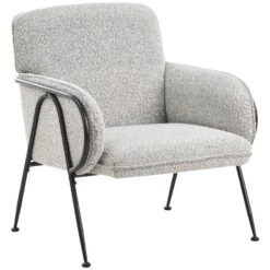 TRYSNES - Fauteuil - Zwart/Wit - Polyester -Leenbakker Winkel df743ef1d8eb4c84b49858a2910b9c37