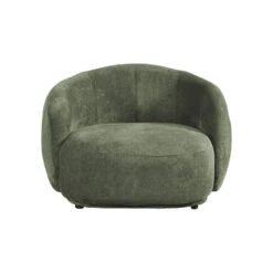 Merkloos HOME DELUXE Fauteuil CASARA Geweven Stof Donkergroen - 99 X 72 X 104 Cm -Leenbakker Winkel e0599a86744449f6ab823e630af7ece4