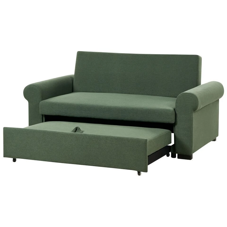 SILDA - Slaapbank - Groen - Polyester 9 SILDA - Slaapbank - Groen - Polyester - Afbeelding 9