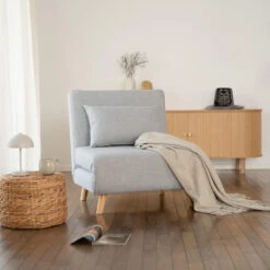 Merkloos HOME DELUXE Slaapstoel SNOOZE - Beige 79 X 28 X 132 Cm -Leenbakker Winkel e11ac1cc75074a089a6c2991fe0d1ae6