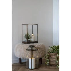 Poef Lichtbruin Stof - Zithoogte 33cm - Ø50x33cm - Inverness -Leenbakker Winkel e1cd22043d6448149132bc69c43bd19e