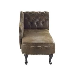 NIMES - Chaise Longue - Bruin - Rechterzijde - Kunstsuède -Leenbakker Winkel e21ec0965fc0447b98a5502952c5e8c2