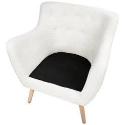 DRAMMEN - Chesterfield Fauteuil - Wit - Bouclé 18 DRAMMEN - Chesterfield Fauteuil - Wit - Bouclé -Leenbakker Winkel e2b2e0408a2445c4b5278a068a7656fb