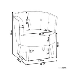 ODENZEN - Fauteuil - Wit - Bouclé 14 ODENZEN - Fauteuil - Wit - Bouclé -Leenbakker Winkel e3485341185f4aaca09b96a46ee986f9