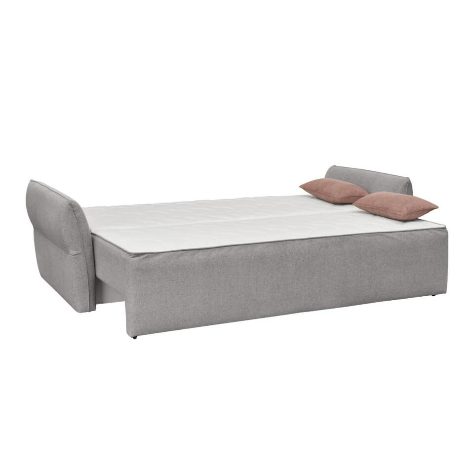 CALICOSY - Slaapbank LAGOS - Grijs - 90x238x96 Cm 7 CALICOSY - Slaapbank LAGOS - Grijs - 90x238x96 Cm - Afbeelding 7