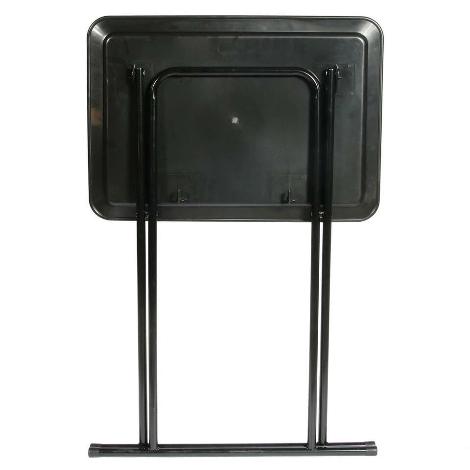 Home Deco Factory Bijzettafeltje - Metaal/kunststof - Zwart 8 Home Deco Factory Bijzettafeltje - Metaal/kunststof - Zwart - Afbeelding 8