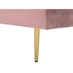 MIRAMAS - Chaise Longue - Roze - Rechterzijde - Fluweel -Leenbakker Winkel e6567a8314a946e4ad462a61dc00ae2b