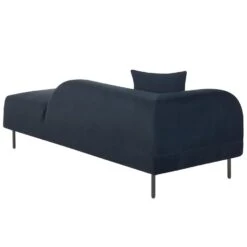 LE CRAU - Chaise Longue - Blauw - Linkerzijde - Fluweel -Leenbakker Winkel e65db56dbaa54d52a4718d322e3d56f2
