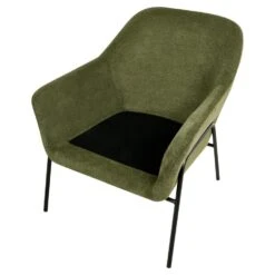 VEDDIGE - Fauteuil - Groen - Polyester -Leenbakker Winkel e779ba5340694a89a29dbbe55380f4dd