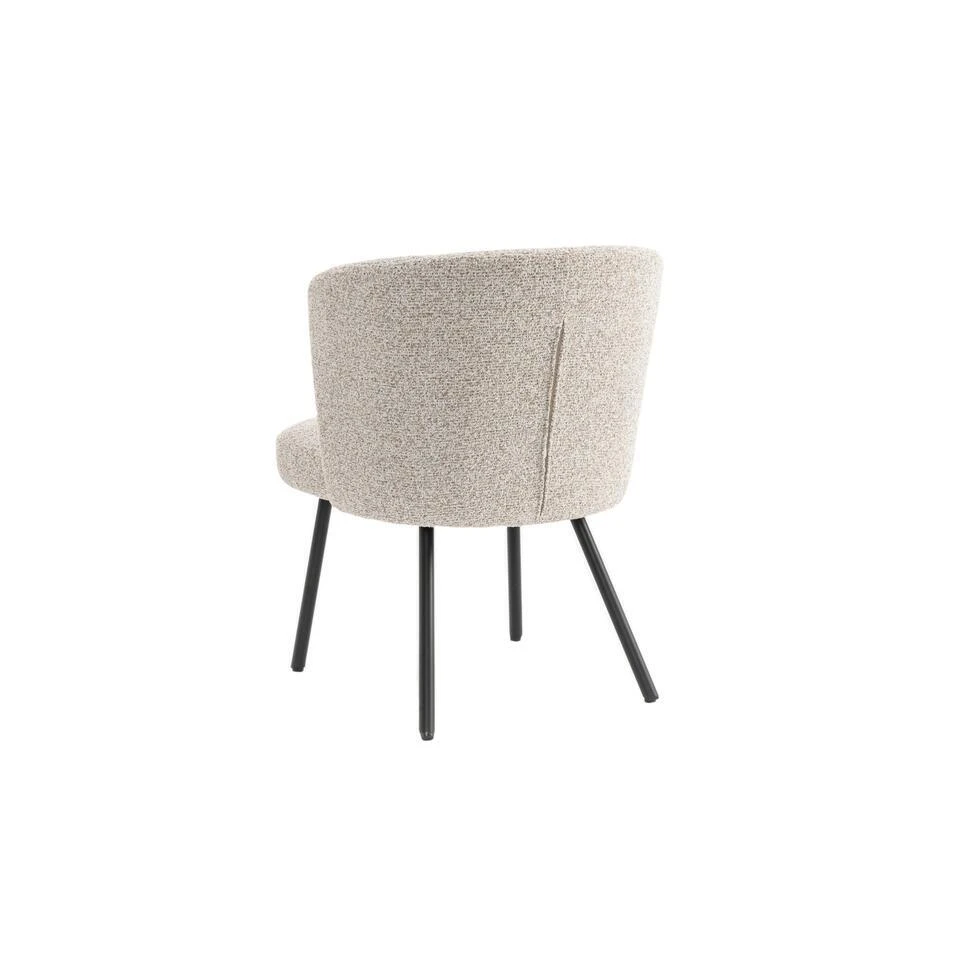 Fauteuil Cindy Beige Stof 5 Fauteuil Cindy Beige Stof - Afbeelding 5