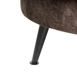 KJAER - Fauteuil - Donkerbruin - Chenille -Leenbakker Winkel e840d77e9b014a1e95f09c227d36451a
