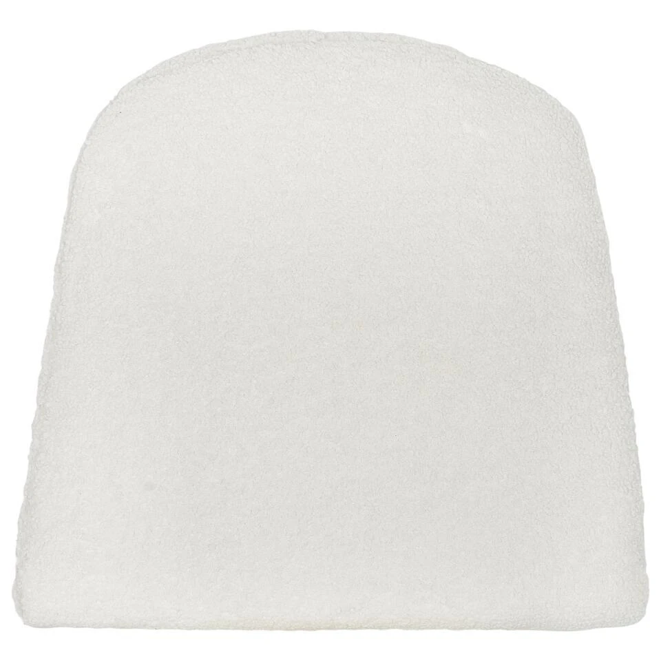 DRAMMEN - Chesterfield Fauteuil - Wit - Bouclé 9 DRAMMEN - Chesterfield Fauteuil - Wit - Bouclé - Afbeelding 9