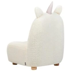 LULEA - Kinderstoel - Wit - Nepbont -Leenbakker Winkel ece783f484a3444f913bc275fb932d16