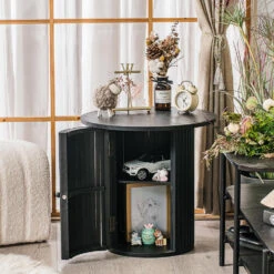 Bijzettafel Van Massief Hout In Natuurlijke Kleur -Leenbakker Winkel ed8bd896b4bc4f2c8651ebdb892d55c8