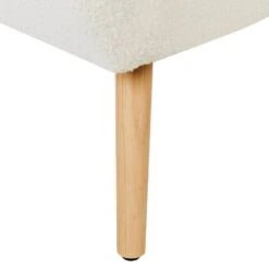 MELBY - Fauteuil - Wit - Bouclé -Leenbakker Winkel eee3b2b8b3cc4333977e9615e3737df7