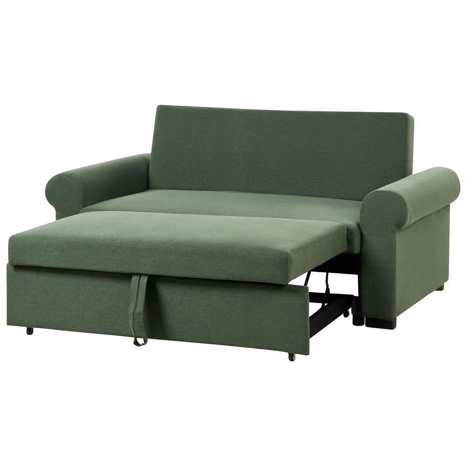 SILDA - Slaapbank - Groen - Polyester 10 SILDA - Slaapbank - Groen - Polyester - Afbeelding 10