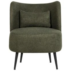 OTSBY - Fauteuil - Donkergroen - Bouclé -Leenbakker Winkel ef66e40eb62043a19247982359964222