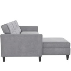 Hartford - 3-zits Slaapbank In Grijs Fluweel 23 Hartford - 3-zits Slaapbank In Grijs Fluweel -Leenbakker Winkel efee9498243e46d0ac595fb5a8a3e828