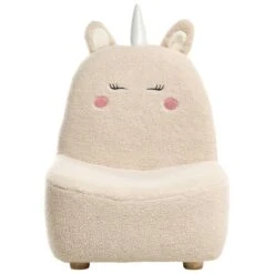 LULEA - Kinderstoel - Lichtbeige - Bouclé -Leenbakker Winkel f004bf5af6814589926911fd73236fe7