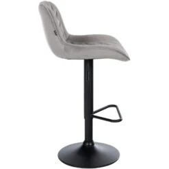 CLP Set Van 2 Barkruk Kasson Zwart Frame - Fluweel - Grijs 12 CLP Set Van 2 Barkruk Kasson Zwart Frame - Fluweel - Grijs -Leenbakker Winkel f1ba2cb2dc454d27af286d77e776b246