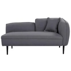 CHEVANNES - Chaise Longue - Donkergrijs - Bouclé 15 CHEVANNES - Chaise Longue - Donkergrijs - Bouclé -Leenbakker Winkel f343aaa0cced4d9e8769496912e56789