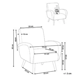 PLASSEN - Fauteuil - Groen - Stof -Leenbakker Winkel f6988927ae6d4fafbdd64262947488ad