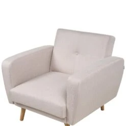 FLORLI - Fauteuil - Beige - Polyester -Leenbakker Winkel f718db8b7d25463f99af2403fe805796