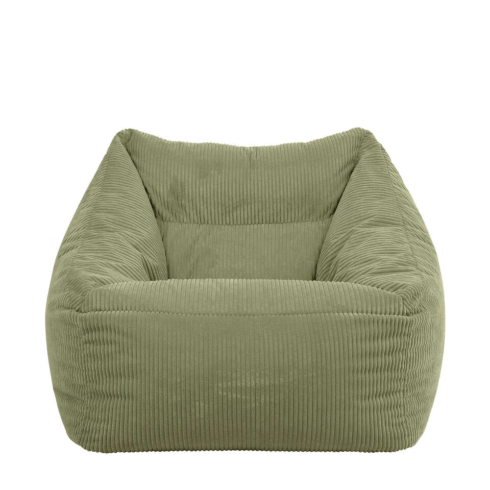Icon Zitzack Morgan - Corduroy Zitzakfauteuil - Saliegroen 5 Icon Zitzack Morgan - Corduroy Zitzakfauteuil - Saliegroen - Afbeelding 5