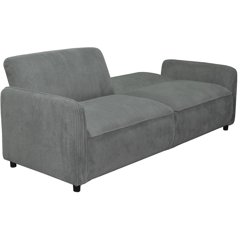 Alicia - Slaapbank 3-zits In Grijze Stof 6 Alicia - Slaapbank 3-zits In Grijze Stof - Afbeelding 6